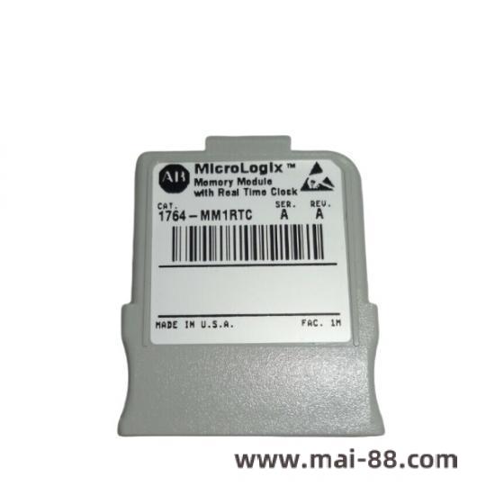 1764-mm1rtc_1764mm1rtc.jpg Rockwell Automation 1764-MM1RTC MicroLogix 1500 with Real-Time Clock Module, Real-Time Control in Industrial Automation
