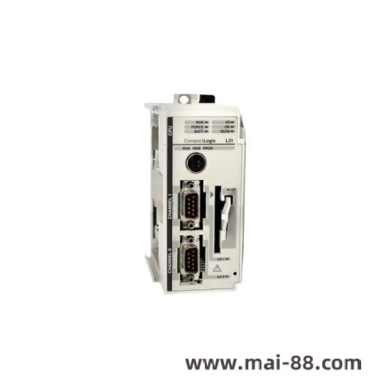 1769-l31_compactlogix_dual_serial_port_processor.jpg Allen-Bradley 1769-L31 CompactLogix Control System