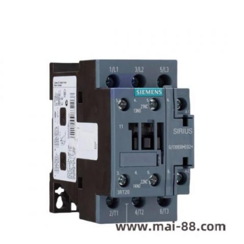 Siemens 3RT2024-1AN20 Contactors, Advanced Industrial Control Solutions