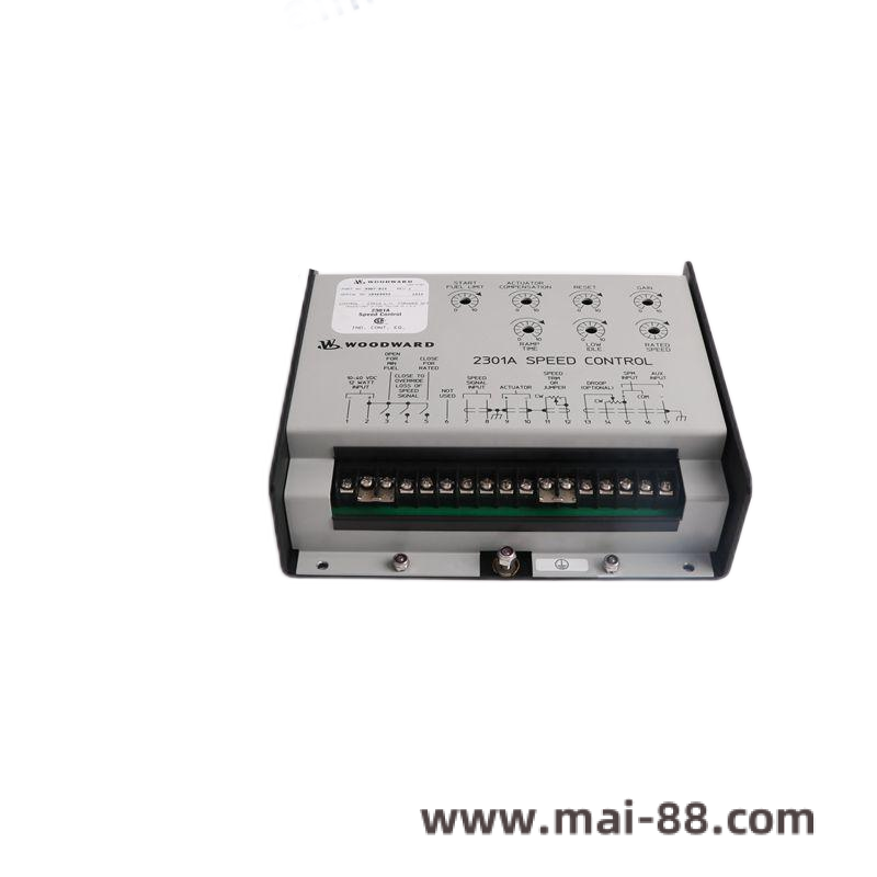 9907-014_woodward_speed_controller-2.png WOODWARD 5460-842 Industrial Control Module