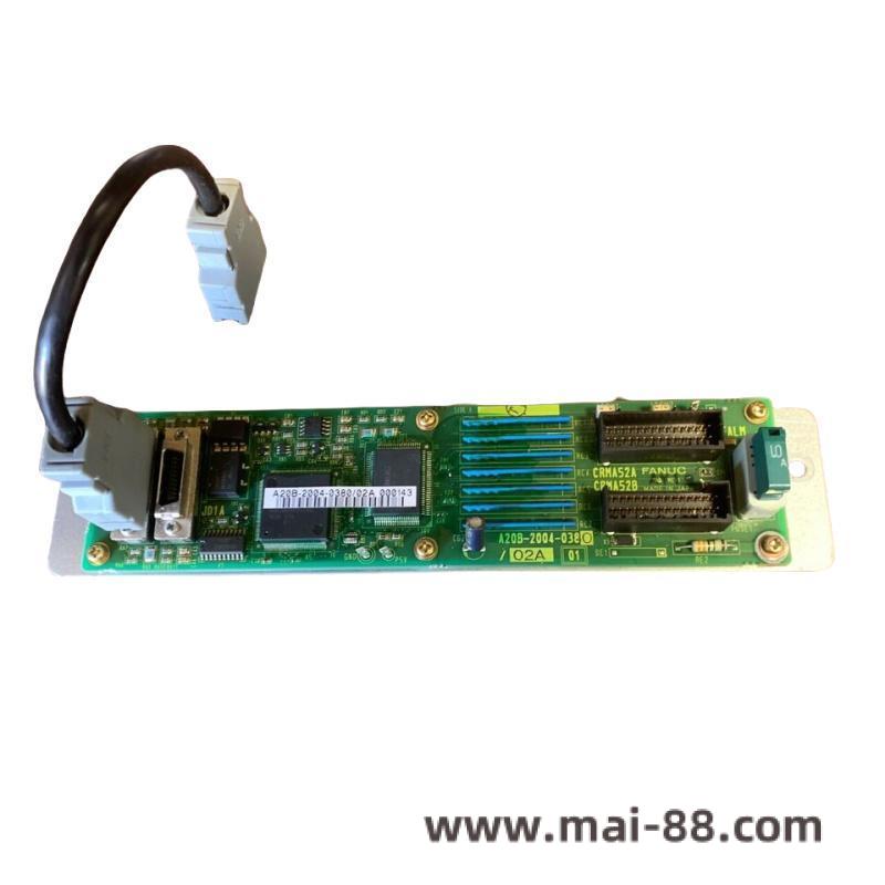 a20b-2004-038_ge_fanuc_robot_circuit_board.jpg Fanuc A20B-200ROBOTICS SPINDLE DRIVE CIRCUIT BOARD - Precision Machining Control