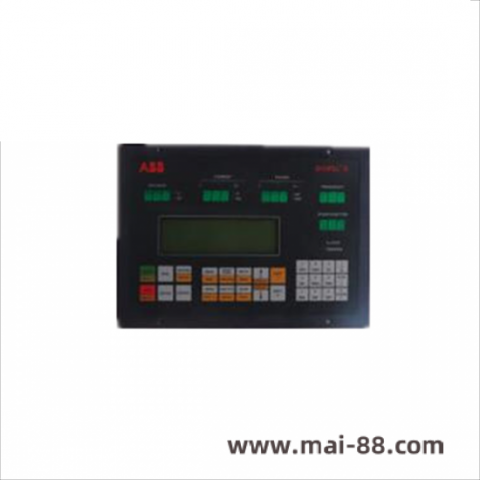 ABB 3DDE400300 Basic Control Panel