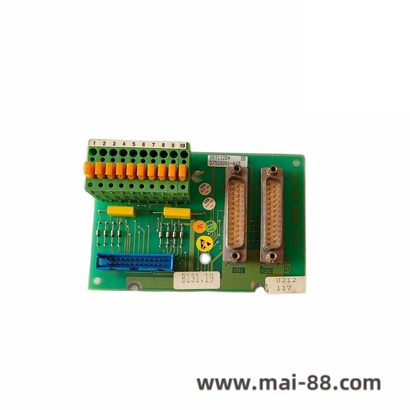 abb_dstc120_57520001-a_2_connection_unit.jpg NEC FC-9801-KB6 Industrial Automation Module, Advanced Process Control Solution