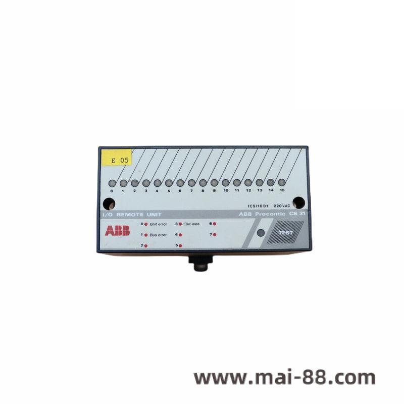 abb_icsi16d1_i_o_remote_unit_procontic.jpg ABB 086406-002 Digital I/O Module for Smart Automation Solutions
