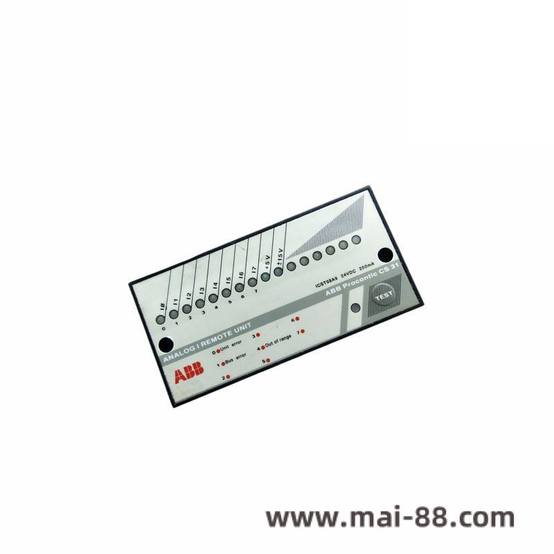 abb_icst08a9_remote_unit.jpg ABB NKCL02 PLC Digital Input Module, High Performance Industrial Automation Component