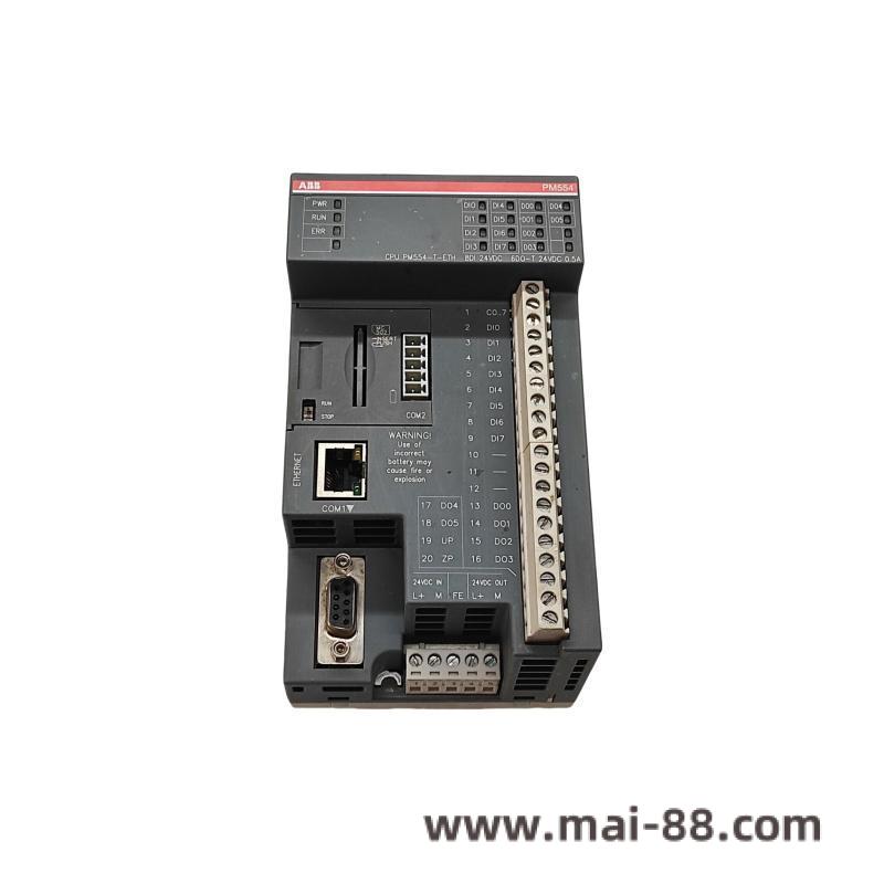 abb_pm564-r-eth-ac_a0_plc_central_processing_unit.jpg ABB PM564-R-ETH-AC Programmable Logic Controller