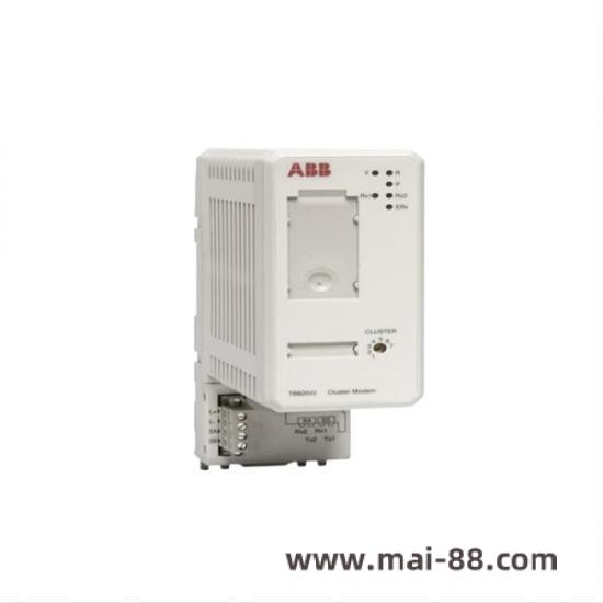 abb_tb820v2_modulebus_cluster_modem.jpg ABB TB820 High-Speed Modulebus Optical Modem - Fast Communication Solution