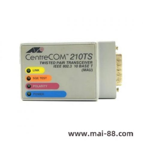 Allied Centrecom470 IEEE 802.3 Twisted Pair Transceiver, High-Speed Network Connectivity Module