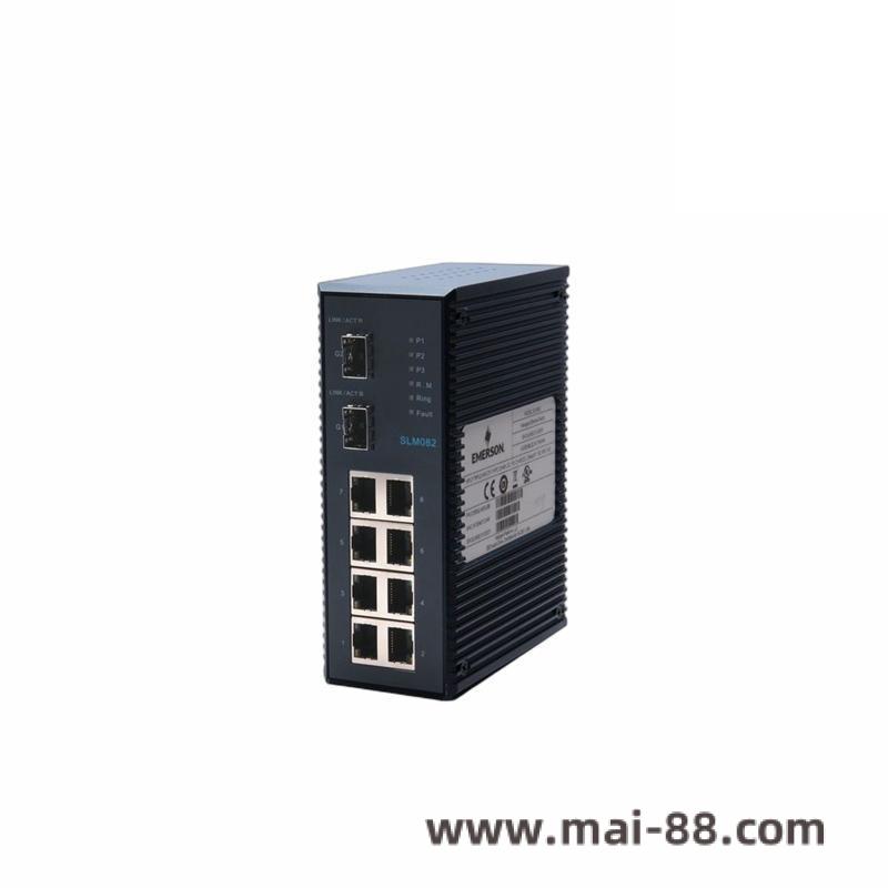 emerson_ic086slm082_managed_switch.jpg GE 531X308PCSAEG2 Power Connection Board - Essential Component for Industrial Control Systems