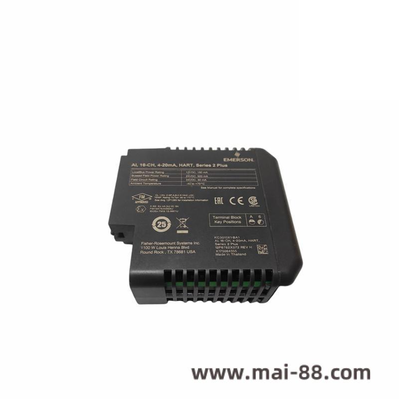 emerson_kc3010x1-ba1_12p6762x062_traditional_i_o.jpg Emerson KC3010X1-BA1 Traditional I/O Module - Enhance Your Industrial Automation Systems
