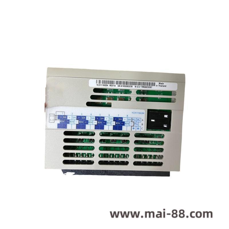 emerson_ovation_1c31116g04_compensated_analog_input.jpg Emerson IC758COWA10PC64 Industrial Control Module, PLC with Advanced Features