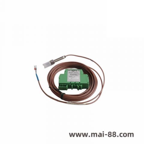 Emerson EPRO MMS3120/022-100 Vibration Measuring Transmitter, Controller MD plus