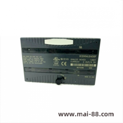 GE IC200ALG230F Analog Input Module for Industrial Automation