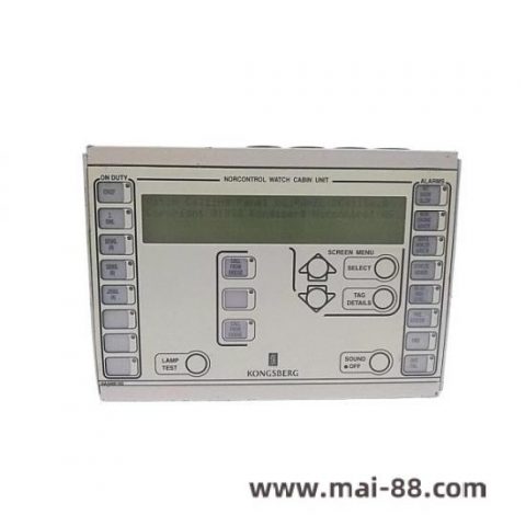 Kongsberg HA220782A/A Industrial Control Module, Advanced Automation Component