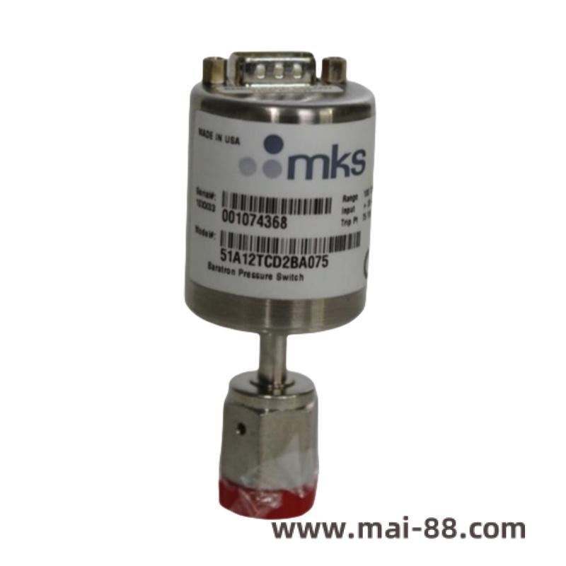 mks_51a12tcd2ba075_pressure_switch.jpg ABB MKS T3BIA-28104 Control Module, Advanced Industrial Automation Solution