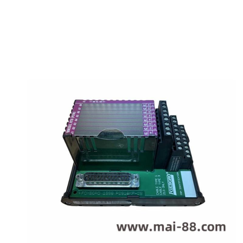 p0916acob_foxboro_terminal_accessories.jpg FOXBORO P0916AC PLC Module