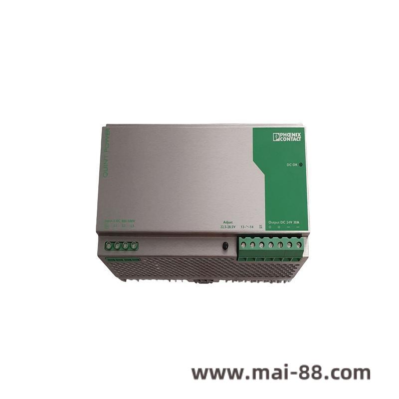 phoenix_quint-ps-3x400-500ac_24dc_30_2938633_power_supply.jpg Phoenix TRIO-PS/1AC/24DC/10 Power Supply - High Efficiency Industrial Control Power Module