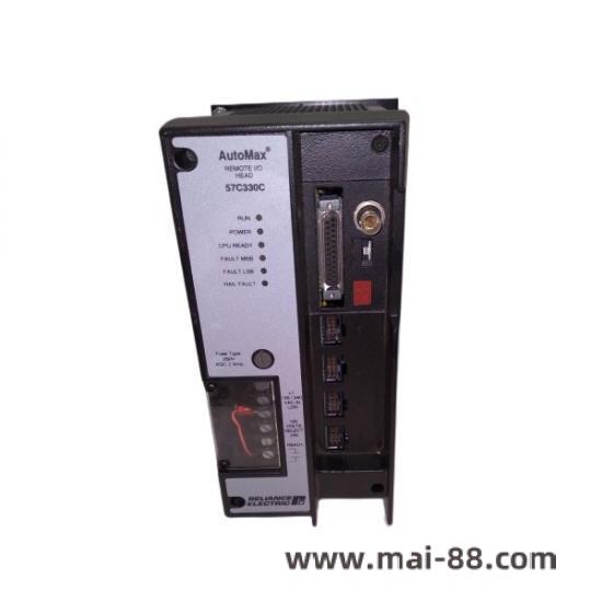 reliance_electric_57c330c_automax_remote_i_o_head.jpg Reliance Electric 57C416 Digital Remote I/O Module for AutoMax Systems