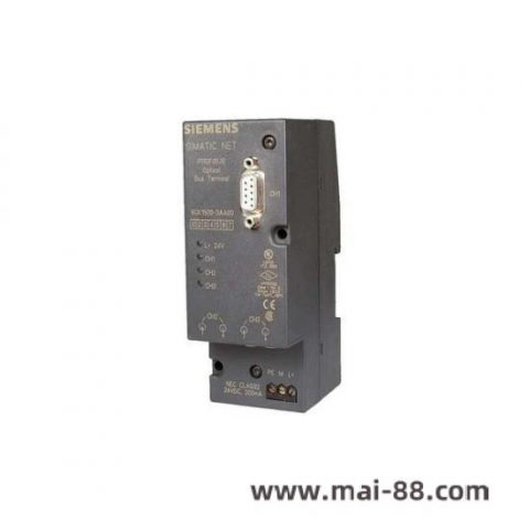 Siemens 6GK1500-3AA00 PROFIBUS Optical Bus Terminal for Industrial Automation