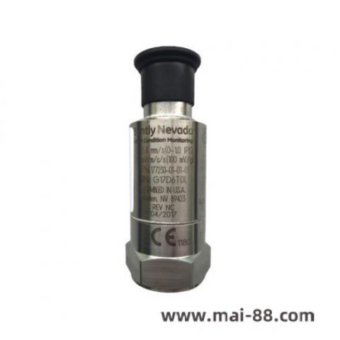 Bently Nevada 177230-00-01-05 Seismic Transmitter, Precision Measurement for Industrial Control Systems