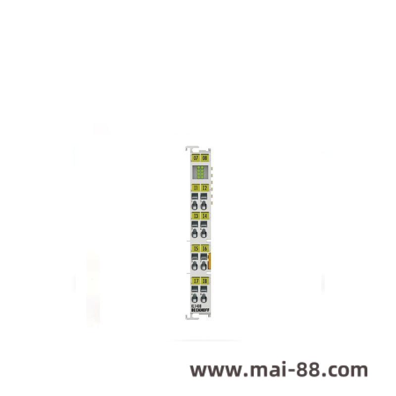 beckhoff_kl1408_bus_terminal.jpg Beckhoff KL1408 8-Channel Digital Input Terminal for Industrial Automation