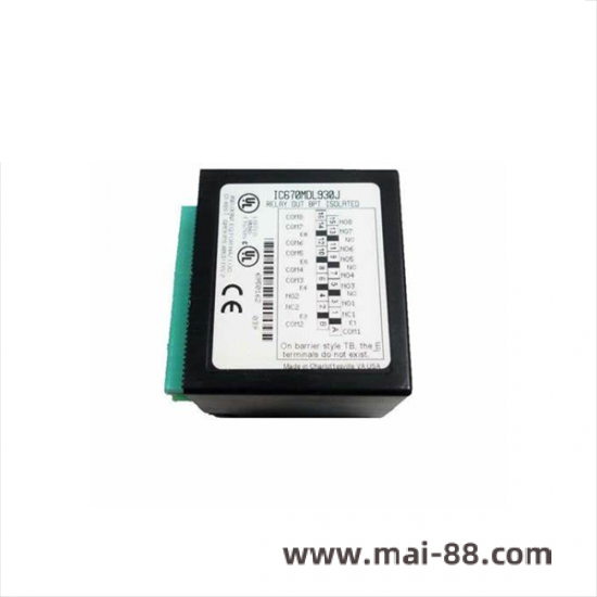 ge_fanuc_ic670mdl930_relay_output_module.png GE IC670MDL930 Isolated Output Module for Industrial Automation