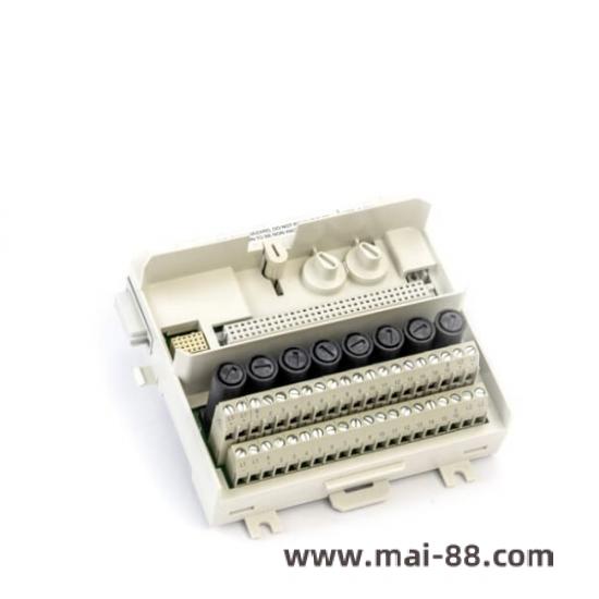 abb_tu838_3bse008572r1_extended_module_termination_unit.jpg ABB DI810/TU838 Digital Input Module with Base