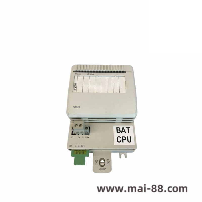 abb_sb822_3bse018172r1_battery_unit.jpg ABB SB822 3BSE018172R1: High-Performance Industrial Controller Module