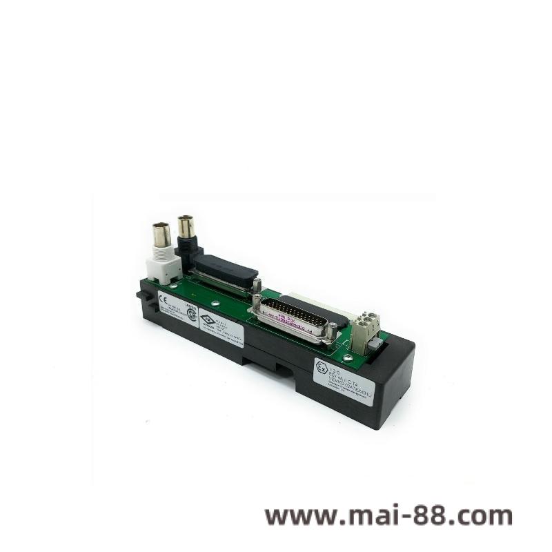 emerson_kj4001x1-nb1_rev_e_1.jpg EMERSON KJ4001X1-NB1 Industrial Control Module, Dual Left Cable Extender