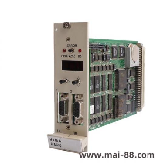 f8650_hima_cpu_controller.jpg HIMA 32100.0 Industrial Control Module, Specialized for Safety-Critical Systems