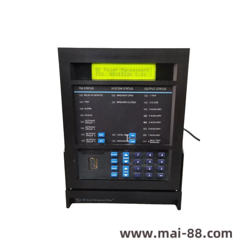 sr750-p5-g5-s5-hi-a20-r_ge_feeder_management_relay.jpg GE SR750-P5-G5-S5-HI-A20-R Industrial Control Relay