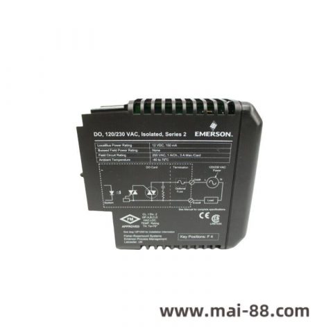 Emerson 3D04115G04-16 Control Module, High Performance and Reliability