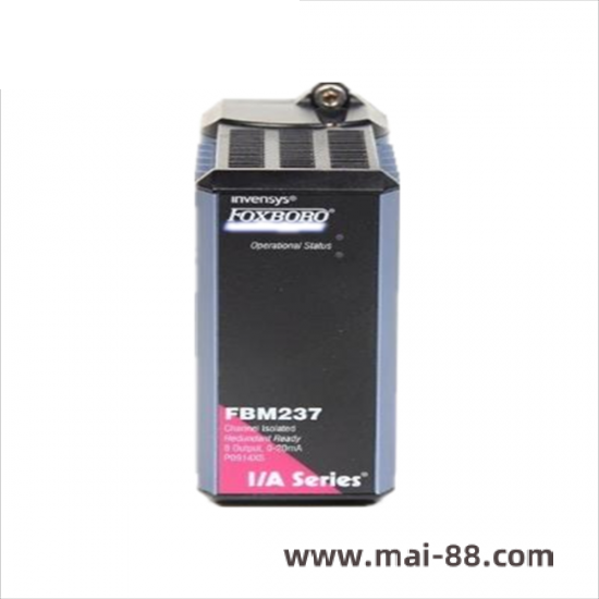 foxboro_fbm237_channel_isolated_output_interface_module.png FOXBORO P0916DV Control System/Power Module - Industrial Automation Solutions