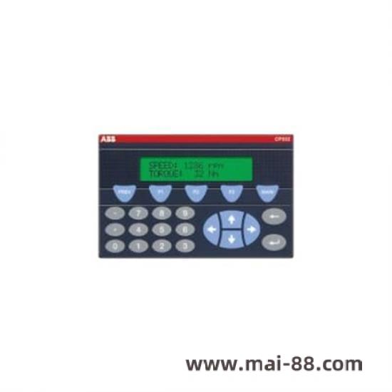 abb_cp502_rs232_control_panel.jpg ABB 3HAC026033-001 Controller, High-Performance Industrial Module