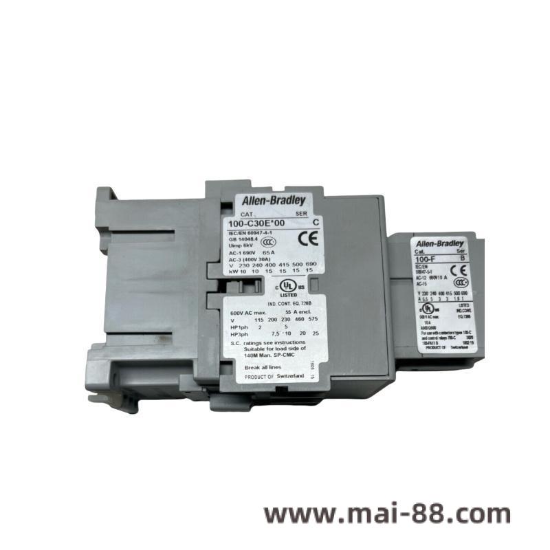 allen_bradley_100-c30e_00_contactor_relay.jpg Allen Bradley 2801-NC17 Communication Module - Reliable Data Transmission for Industrial Automation